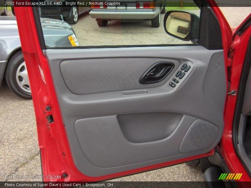 Bright Red / Medium Graphite 2002 Ford Escape XLS V6 4WD