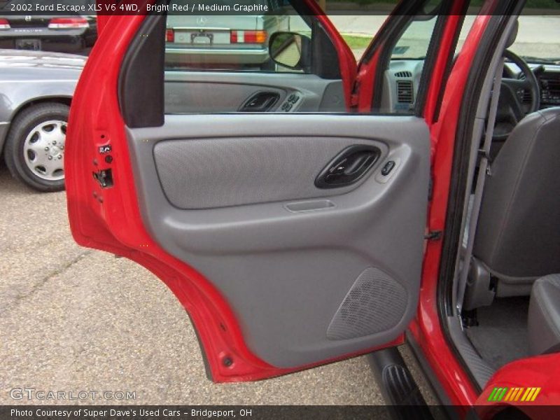Bright Red / Medium Graphite 2002 Ford Escape XLS V6 4WD