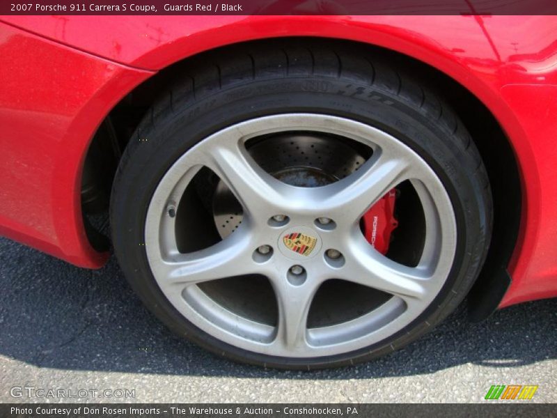 Guards Red / Black 2007 Porsche 911 Carrera S Coupe