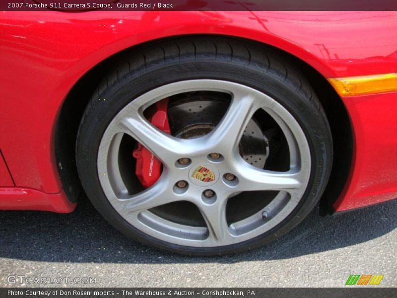 Guards Red / Black 2007 Porsche 911 Carrera S Coupe