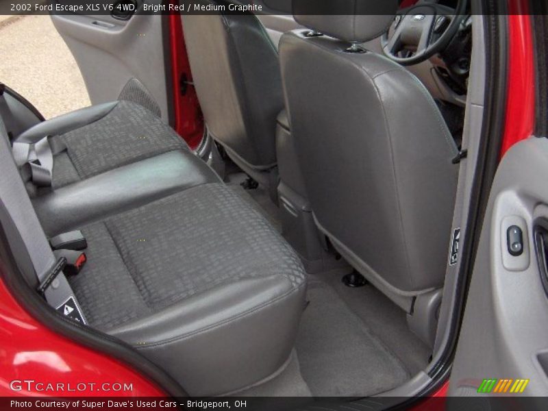 Bright Red / Medium Graphite 2002 Ford Escape XLS V6 4WD