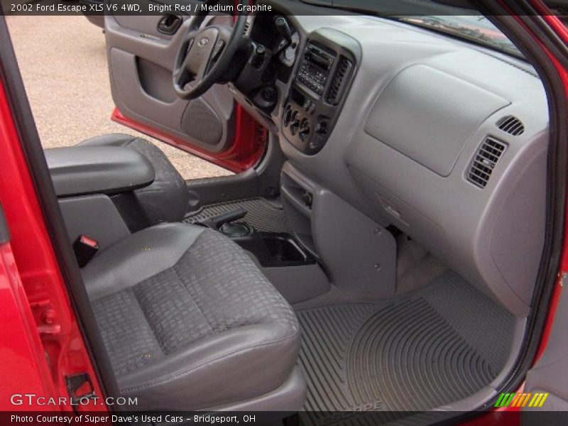 Bright Red / Medium Graphite 2002 Ford Escape XLS V6 4WD