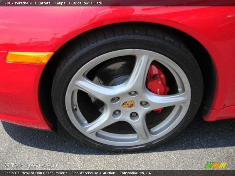 Guards Red / Black 2007 Porsche 911 Carrera S Coupe