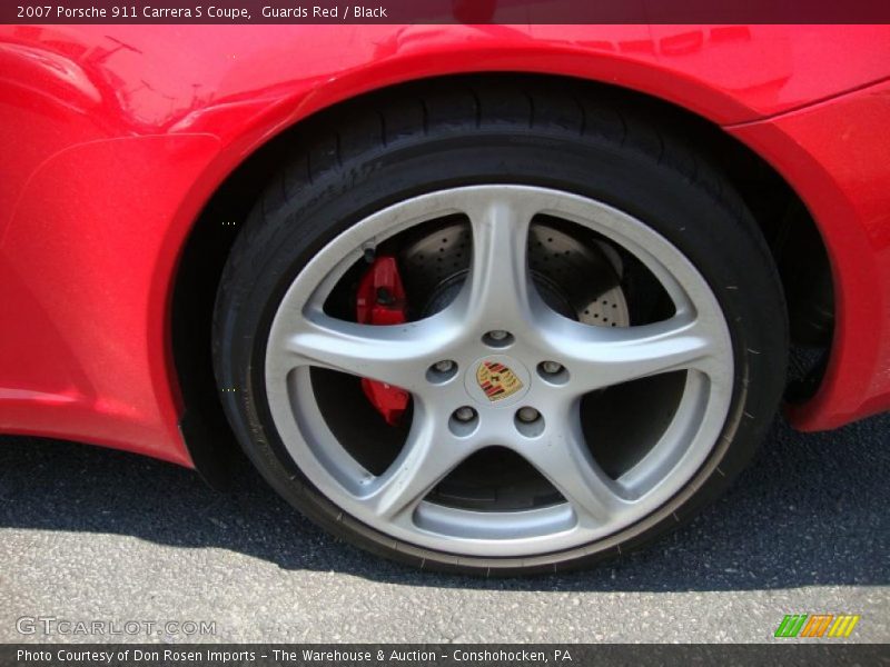 Guards Red / Black 2007 Porsche 911 Carrera S Coupe