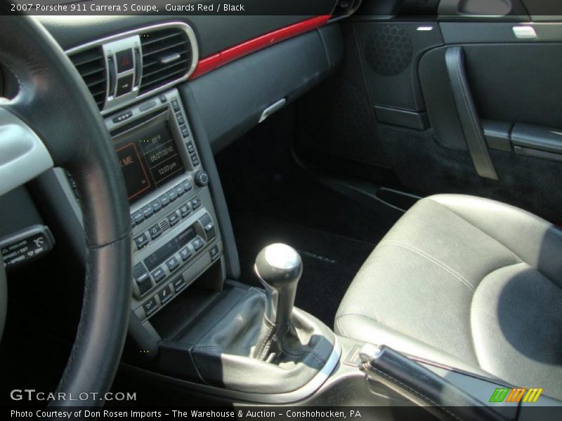 Guards Red / Black 2007 Porsche 911 Carrera S Coupe