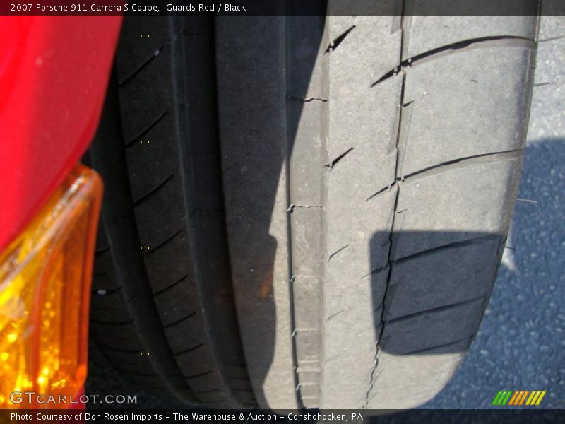 Guards Red / Black 2007 Porsche 911 Carrera S Coupe