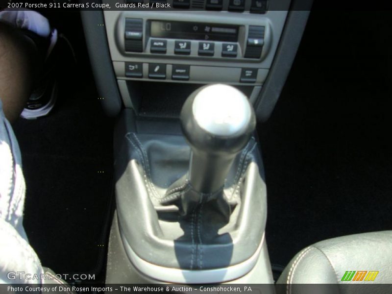 Guards Red / Black 2007 Porsche 911 Carrera S Coupe