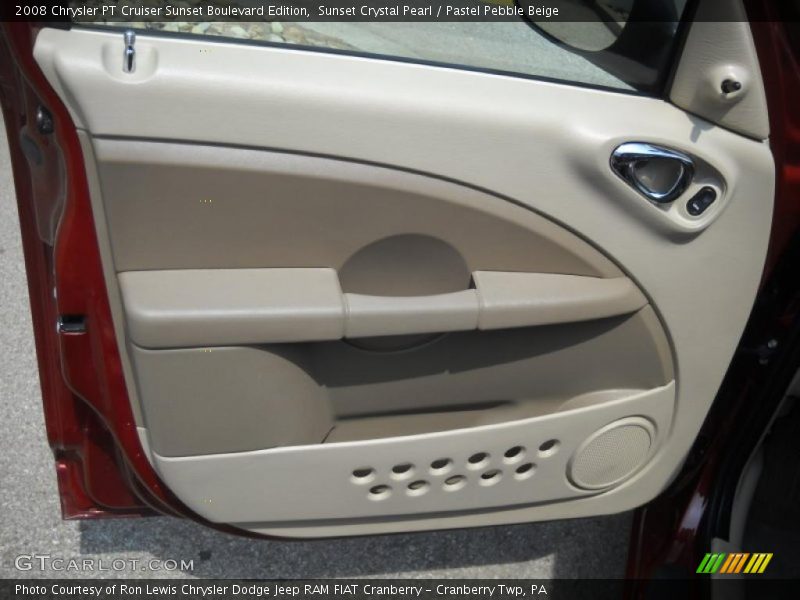 Sunset Crystal Pearl / Pastel Pebble Beige 2008 Chrysler PT Cruiser Sunset Boulevard Edition