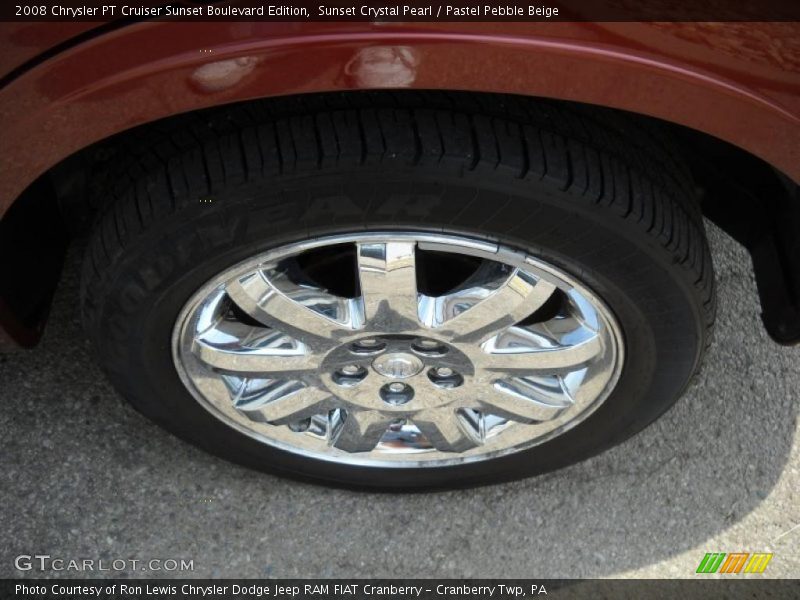 Sunset Crystal Pearl / Pastel Pebble Beige 2008 Chrysler PT Cruiser Sunset Boulevard Edition