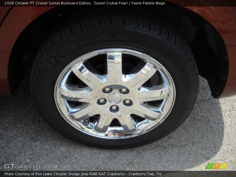 Sunset Crystal Pearl / Pastel Pebble Beige 2008 Chrysler PT Cruiser Sunset Boulevard Edition