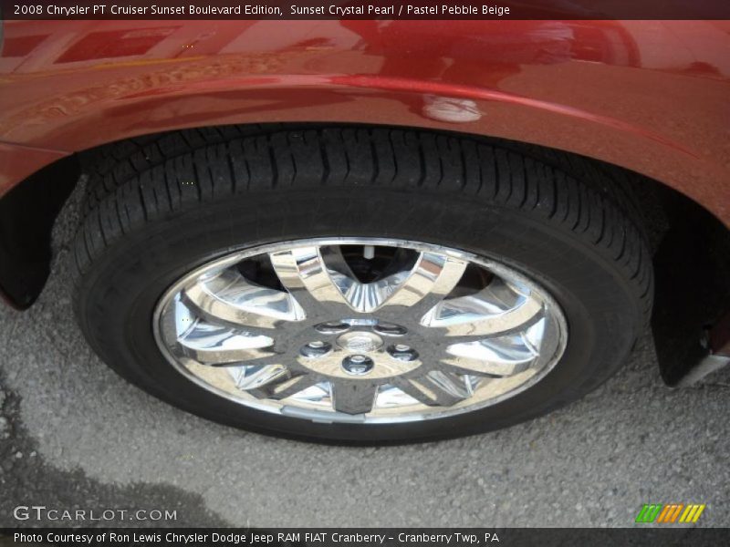 Sunset Crystal Pearl / Pastel Pebble Beige 2008 Chrysler PT Cruiser Sunset Boulevard Edition