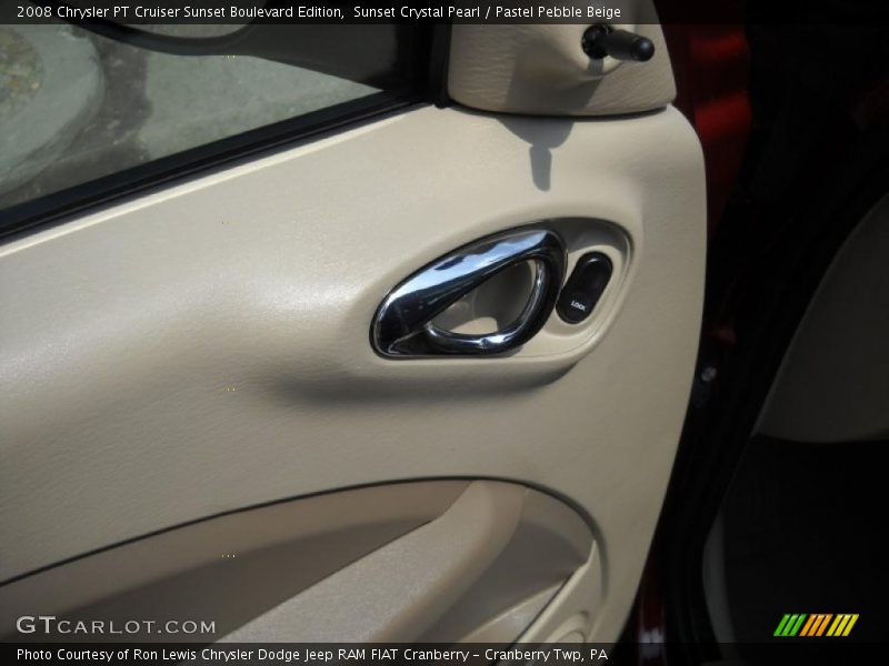 Sunset Crystal Pearl / Pastel Pebble Beige 2008 Chrysler PT Cruiser Sunset Boulevard Edition