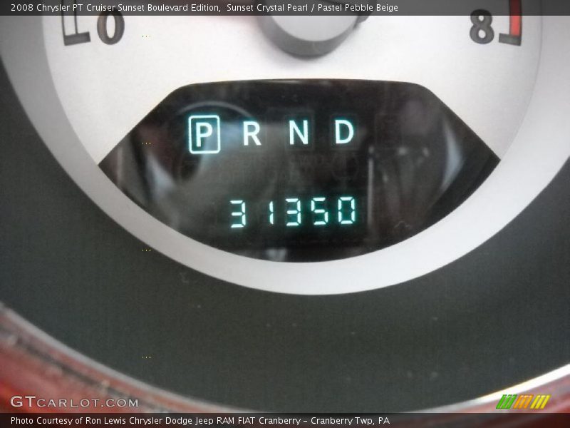 Sunset Crystal Pearl / Pastel Pebble Beige 2008 Chrysler PT Cruiser Sunset Boulevard Edition