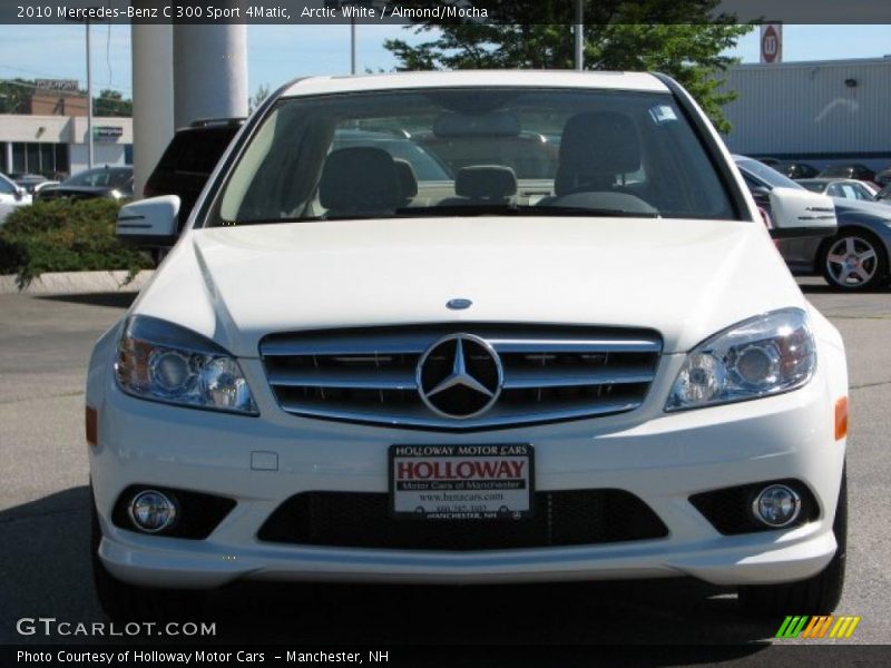 Arctic White / Almond/Mocha 2010 Mercedes-Benz C 300 Sport 4Matic