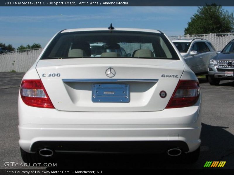 Arctic White / Almond/Mocha 2010 Mercedes-Benz C 300 Sport 4Matic