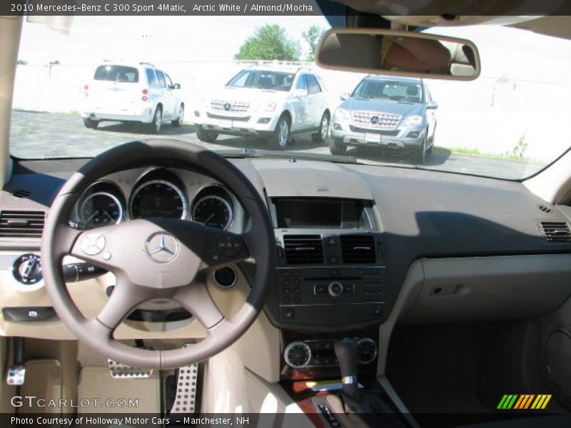 Arctic White / Almond/Mocha 2010 Mercedes-Benz C 300 Sport 4Matic