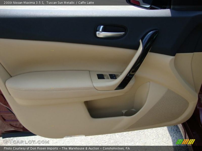 Tuscan Sun Metallic / Caffe Latte 2009 Nissan Maxima 3.5 S