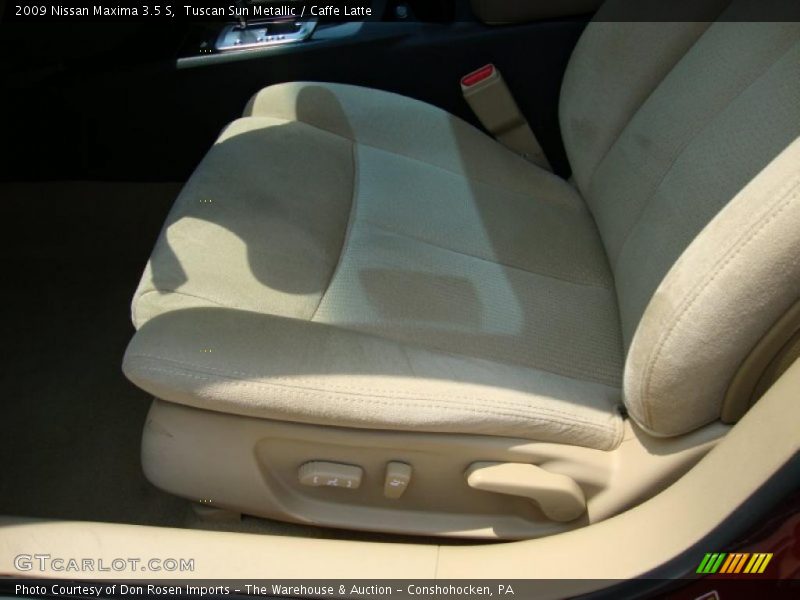 Tuscan Sun Metallic / Caffe Latte 2009 Nissan Maxima 3.5 S