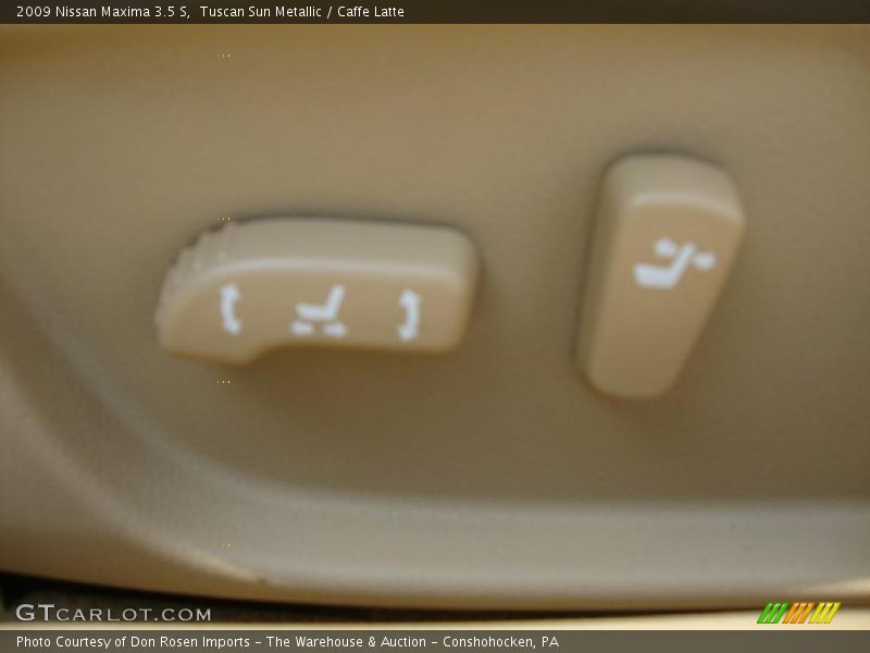 Tuscan Sun Metallic / Caffe Latte 2009 Nissan Maxima 3.5 S