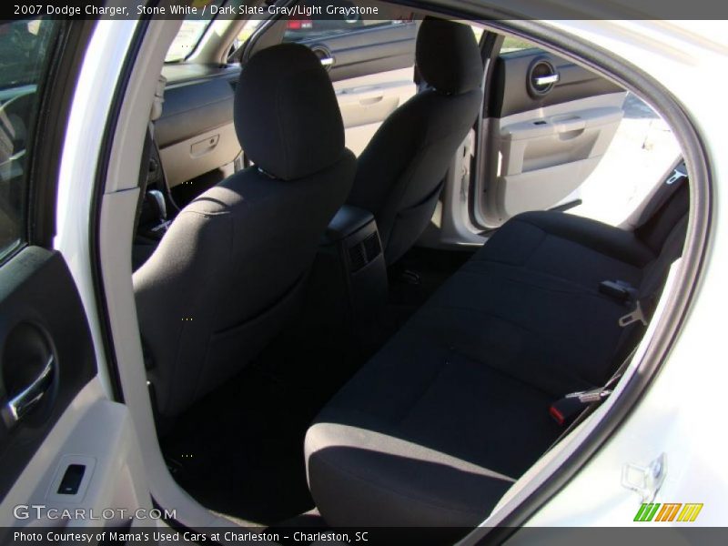 Stone White / Dark Slate Gray/Light Graystone 2007 Dodge Charger