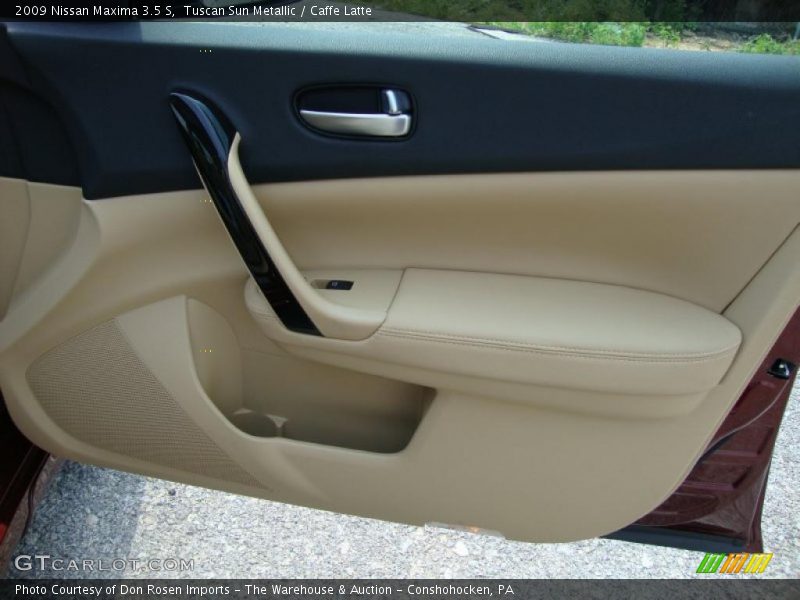 Tuscan Sun Metallic / Caffe Latte 2009 Nissan Maxima 3.5 S