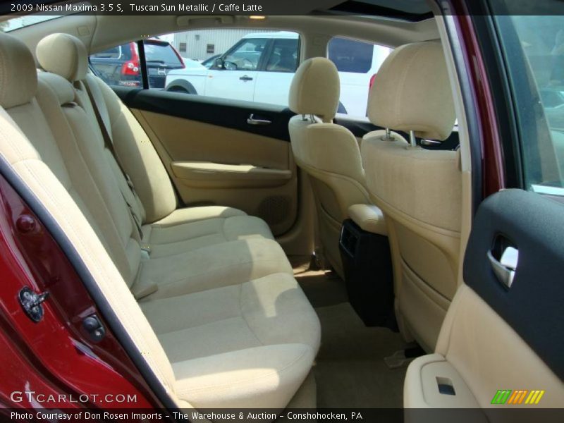 Tuscan Sun Metallic / Caffe Latte 2009 Nissan Maxima 3.5 S