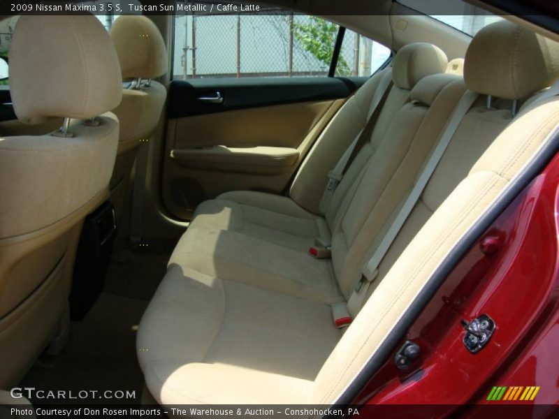 Tuscan Sun Metallic / Caffe Latte 2009 Nissan Maxima 3.5 S