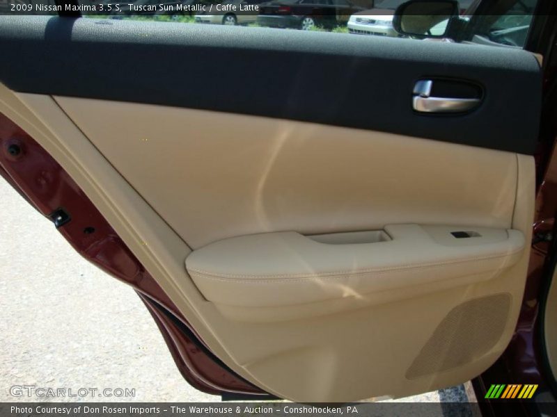 Tuscan Sun Metallic / Caffe Latte 2009 Nissan Maxima 3.5 S