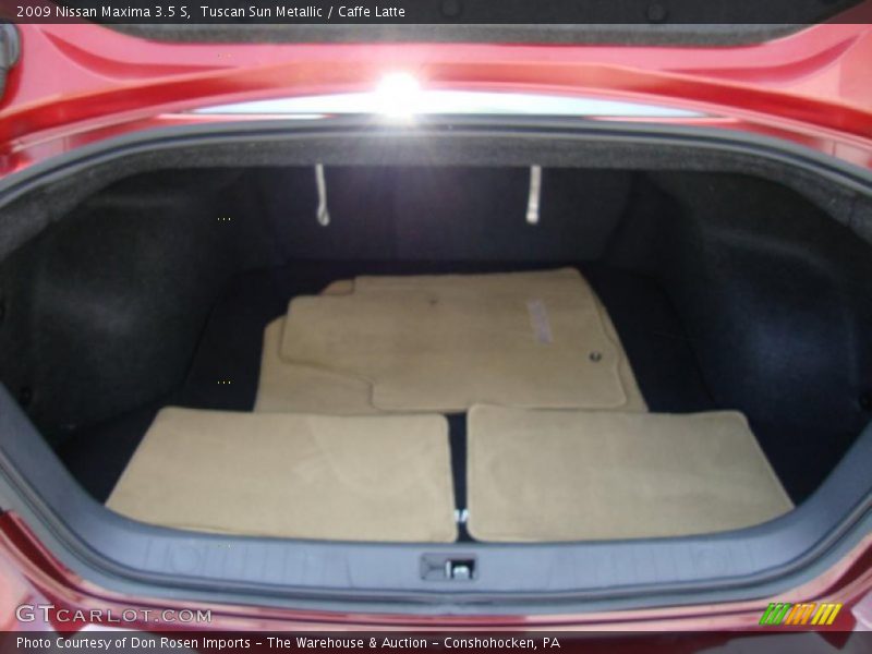 Tuscan Sun Metallic / Caffe Latte 2009 Nissan Maxima 3.5 S