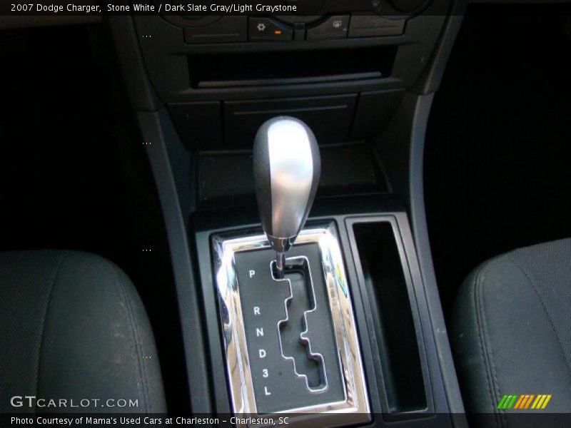 Stone White / Dark Slate Gray/Light Graystone 2007 Dodge Charger