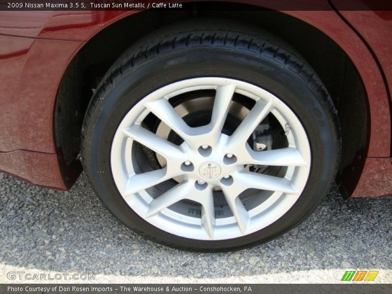 Tuscan Sun Metallic / Caffe Latte 2009 Nissan Maxima 3.5 S