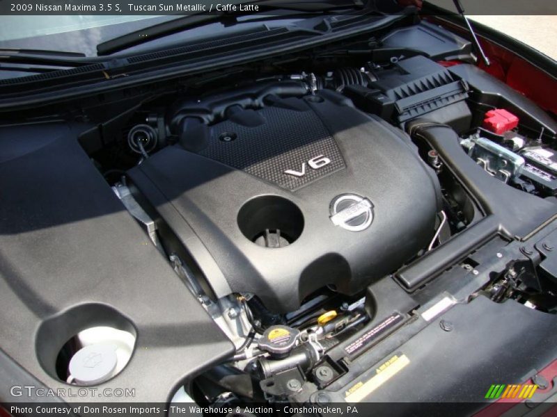 Tuscan Sun Metallic / Caffe Latte 2009 Nissan Maxima 3.5 S