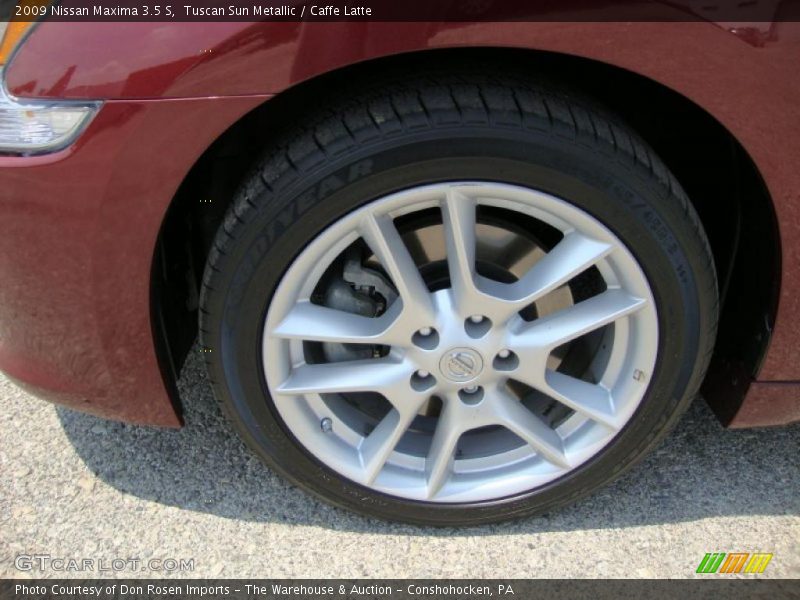 Tuscan Sun Metallic / Caffe Latte 2009 Nissan Maxima 3.5 S
