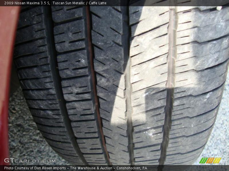 Tuscan Sun Metallic / Caffe Latte 2009 Nissan Maxima 3.5 S