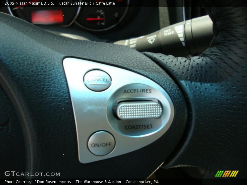 Tuscan Sun Metallic / Caffe Latte 2009 Nissan Maxima 3.5 S