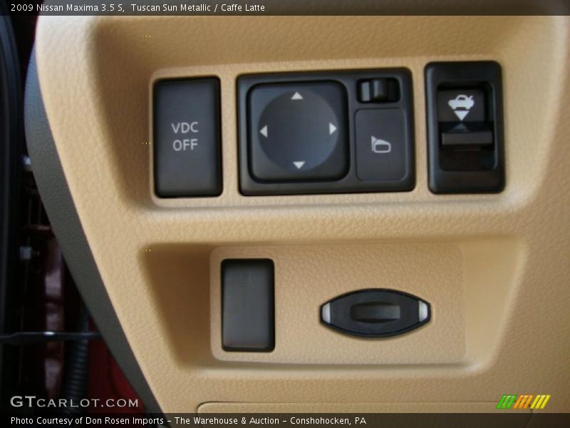 Tuscan Sun Metallic / Caffe Latte 2009 Nissan Maxima 3.5 S