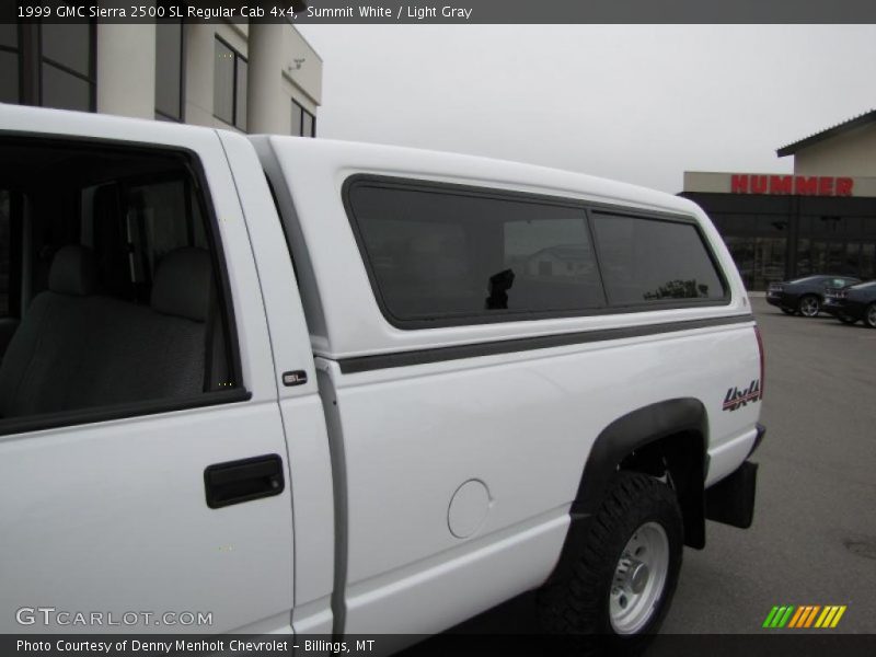Summit White / Light Gray 1999 GMC Sierra 2500 SL Regular Cab 4x4