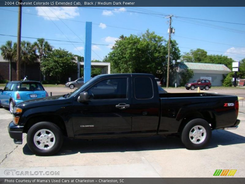 Black / Medium Dark Pewter 2004 Chevrolet Colorado LS Extended Cab