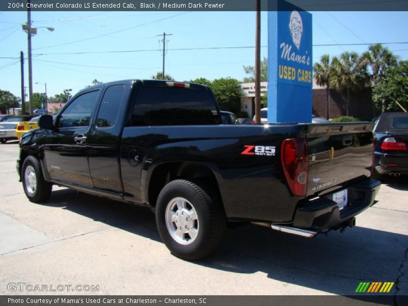 Black / Medium Dark Pewter 2004 Chevrolet Colorado LS Extended Cab