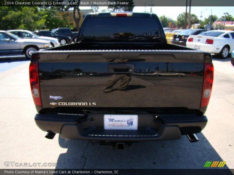 Black / Medium Dark Pewter 2004 Chevrolet Colorado LS Extended Cab