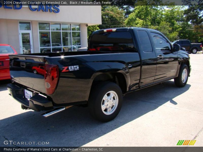 Black / Medium Dark Pewter 2004 Chevrolet Colorado LS Extended Cab