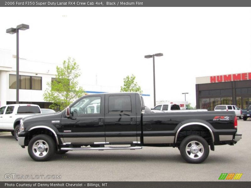 Black / Medium Flint 2006 Ford F350 Super Duty Lariat FX4 Crew Cab 4x4