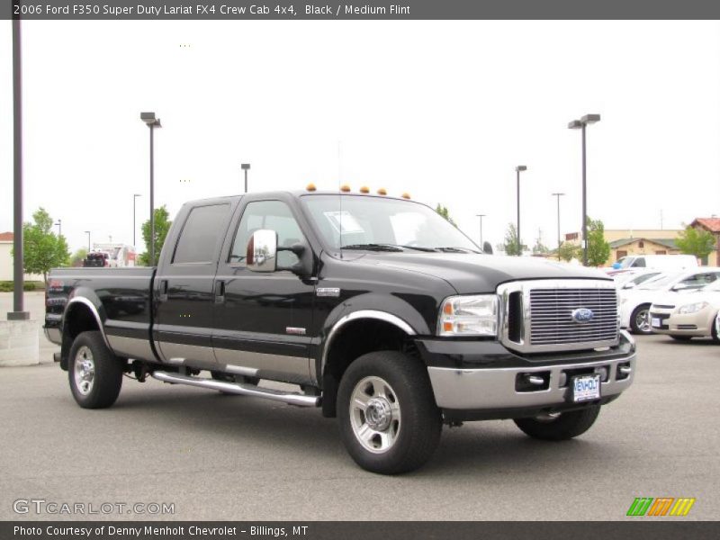 Black / Medium Flint 2006 Ford F350 Super Duty Lariat FX4 Crew Cab 4x4