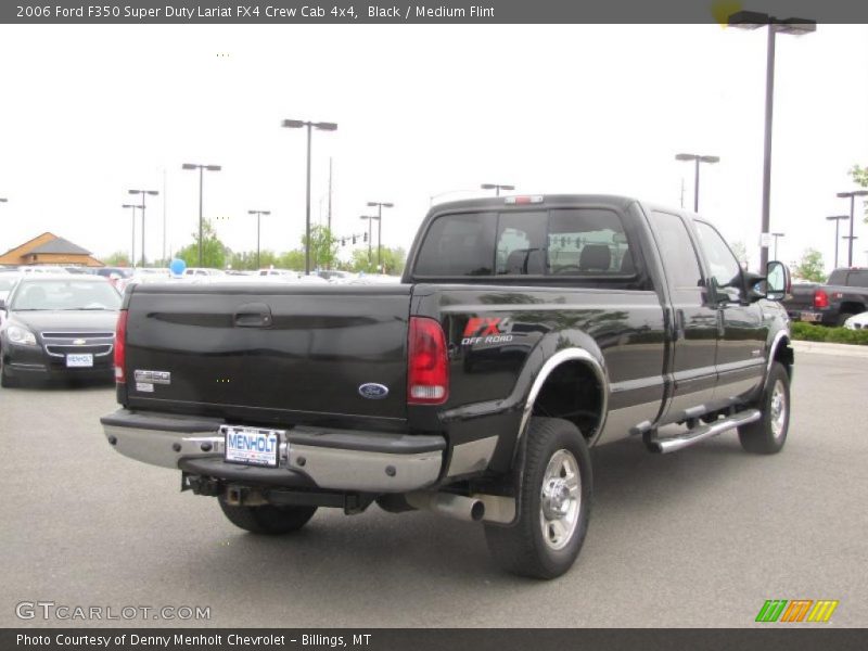 Black / Medium Flint 2006 Ford F350 Super Duty Lariat FX4 Crew Cab 4x4