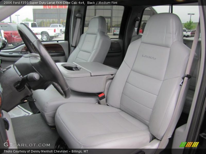 Black / Medium Flint 2006 Ford F350 Super Duty Lariat FX4 Crew Cab 4x4