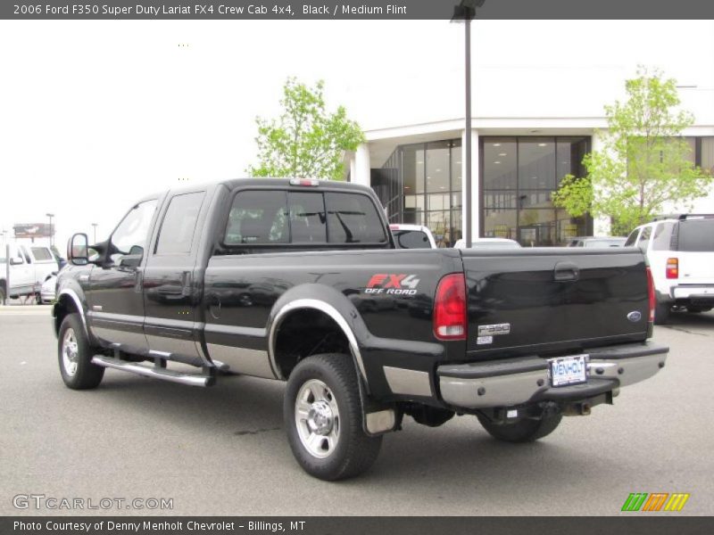 Black / Medium Flint 2006 Ford F350 Super Duty Lariat FX4 Crew Cab 4x4