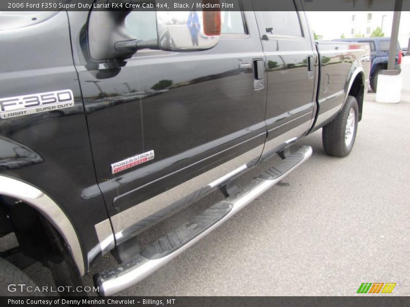 Black / Medium Flint 2006 Ford F350 Super Duty Lariat FX4 Crew Cab 4x4