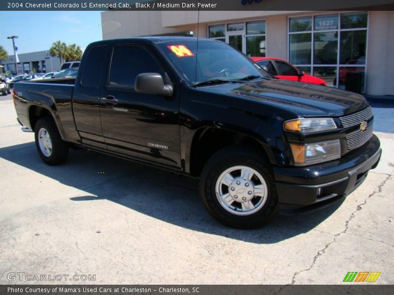 Black / Medium Dark Pewter 2004 Chevrolet Colorado LS Extended Cab