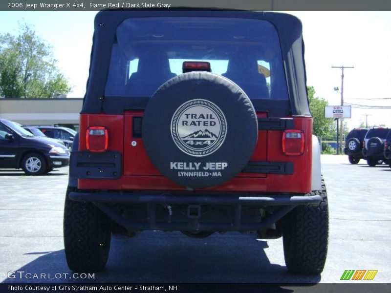 Flame Red / Dark Slate Gray 2006 Jeep Wrangler X 4x4