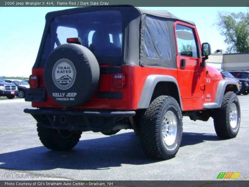 Flame Red / Dark Slate Gray 2006 Jeep Wrangler X 4x4